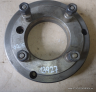 Příruba na soustruh SUI 40-50 (Flange on lathe SUI 40-50) prům 205, díra 105 rozteč šroubů 135